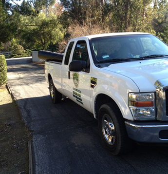 Asphalt Company Truck in San Jose, CA